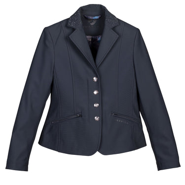 Buy the Shires Aubrion Black Young Rider Newton Show Jacket | Online for Equine