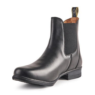 Buy the Shires Moretta Black Alma Synthetic Childrens Jodhpur Boots | Online for Equine