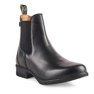 Buy the Shires Moretta Black Alma Synthetic Childrens Jodhpur Boots | Online for Equine