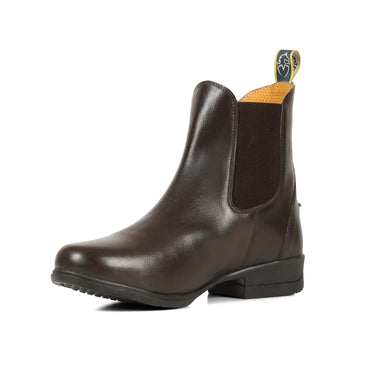 Buy the Shires Moretta Brown Lucilla Childrens Leather Jodhpur Boots | Online For Equine 