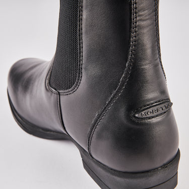 Buy the Shires Moretta Black Lucilla Leather Jodhpur Boots | Online for Equine