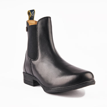 Buy the Shires Moretta Black Lucilla Leather Jodhpur Boots | Online for Equine