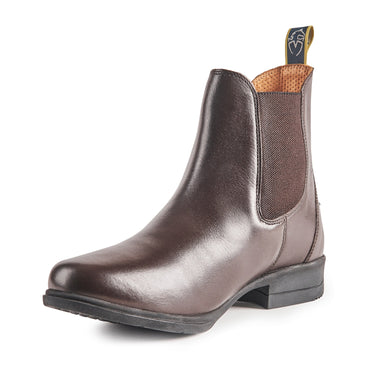 Buy the Shires Moretta Brown Lucilla Leather Jodhpur Boots | Online for Equine