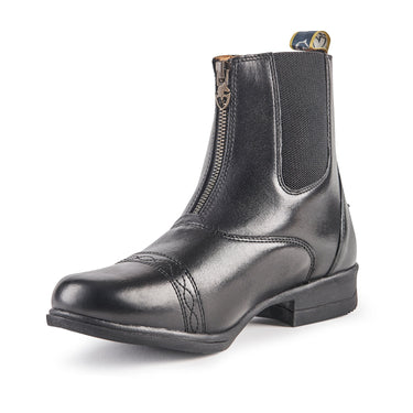 Buy the Shires Moretta Black Rosetta Children's Paddock Boots | Online for Equine