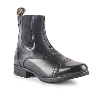 Buy the Shires Moretta Black Rosetta Paddock Boots | Online for Equine