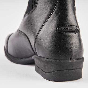 Buy the Shires Moretta Black Clio Synthetic Paddock Boot | Online for Equine