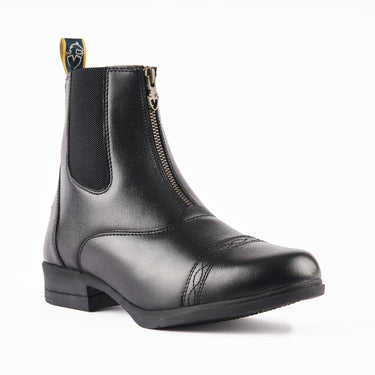 Buy the Shires Moretta Black Clio Synthetic Children's Paddock Boots | Online for Equine