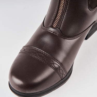 Buy the Shires Moretta Brown Clio Synthetic Paddock Boot | Online for Equine