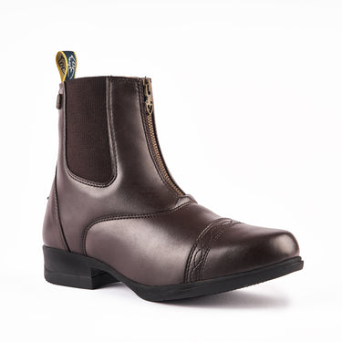 Buy the Shires Moretta Brown Clio Synthetic Paddock Boot | Online for Equine