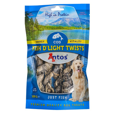 Buy Antos Fish D'Light Cod Twists | Online for Equine