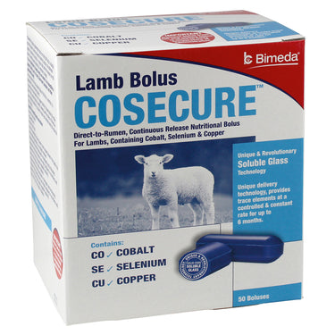 Buy Bimeda Cosecure Lamb Bolus | Online for Equine