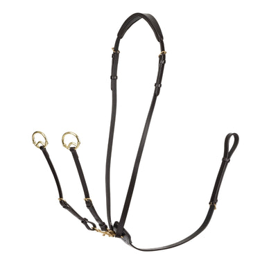 Buy LeMieux Kudos Brown / Brass Running Martingale | Online for Equine