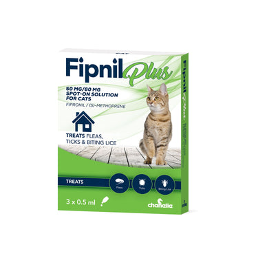 Buy Chanelle Fipnil Plus Spot-On For Cats | Online for Equine