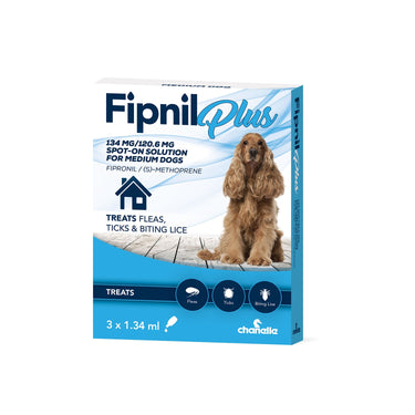 Buy Chanelle Fipnil Plus Spot-On For Medium Dogs | Online for Equine