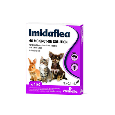 Buy Chanelle Imidaflea 40Gm Spot-On For Small Pets | Online for Equine