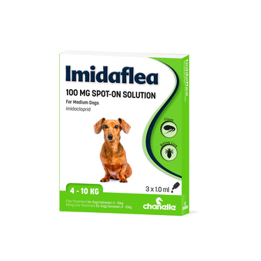 Buy Chanelle Imidaflea 100Gm Spot-On For Medium Dogs | Online for Equine