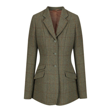 Buy the Equetech Ladies Claydon Beaufort Tweed Riding Jacket | Online for Equine