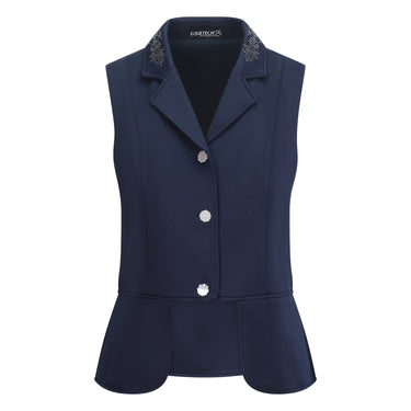 Equetech Blue Ladies Crystal Dressage Waistcoat