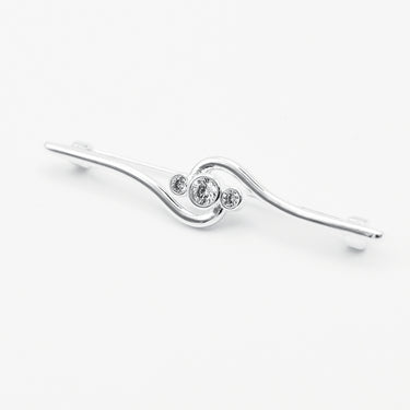 Equetech Silver Ladies Deluxe Twist Stock Pin