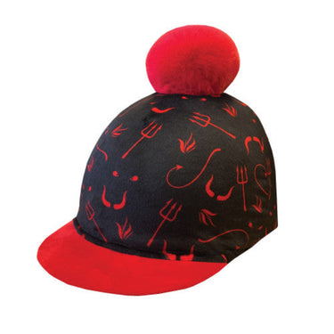 Buy the Equetech Devilish Pom Hat Silk | Online for Equine