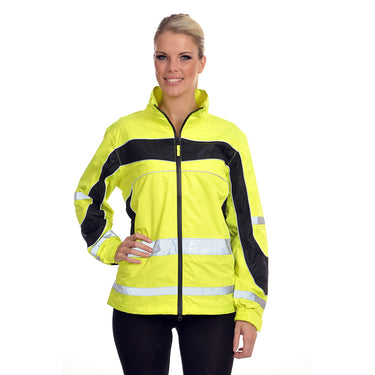 Buy Equisafety Hi-Vis Lightweight Waterproof Jacket Yellow | Online for Equine