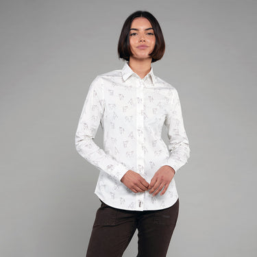 Toggi Winter White Horse Print Eaton Womens Shirt