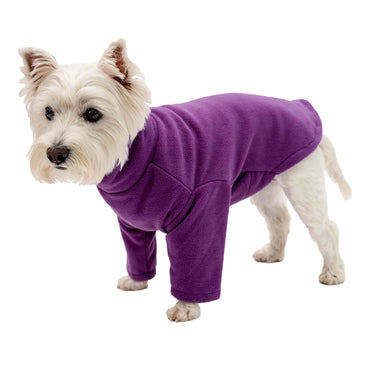 Buy Firefoot Fleece Dog Jumper Purple | Online for Equine