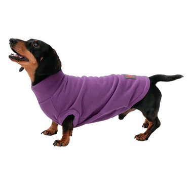 Buy Firefoot Fleece Dachshund Jumper Purple | Online for Equine