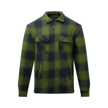 Buy Fort Mens Portman Shacket Green | Online for Equine