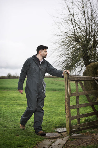 Buy Fort Mens Zip Front Coverall Green | Online for Equine