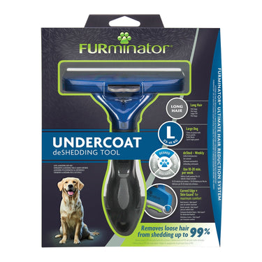 Buy Furminator Undercoat Deshedding Tool For Long Hair Dog | Online for Equine