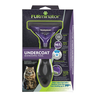 Buy Furminator Undercoat Deshedding Tool For Long Hair Cat | Online for Equine