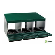 Buy Gaun Plastic Tray For Laying Nest 3 Compartments | Online for Equine