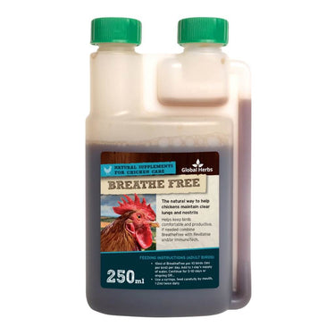 Global Herbs Breathefree 250ml - For Chickens