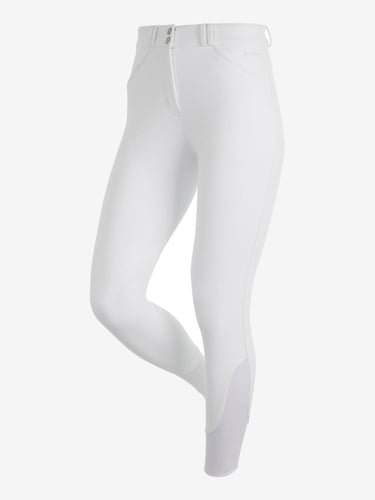 Buy the LeMieux White Drytex Waterproof Knee Grip Breeches | Online for Equine