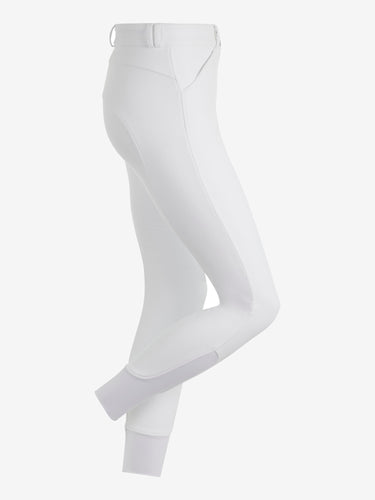 Buy the LeMieux White Drytex Waterproof Knee Grip Breeches | Online for Equine