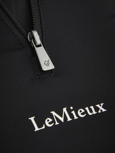 LeMieux Mia Mesh Long Sleeve Base Layer Black