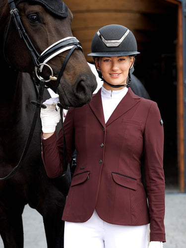 LeMieux Dynamiqué Show Jacket Burgundy