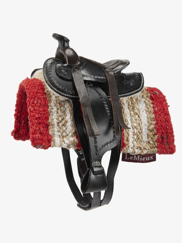 LeMieux Toy Pony Black Western Saddle