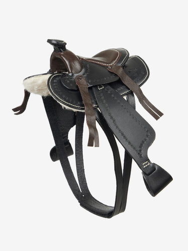 LeMieux Toy Pony Black Western Saddle