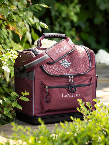 LeMieux Elite Pro Grooming Bag Burgundy