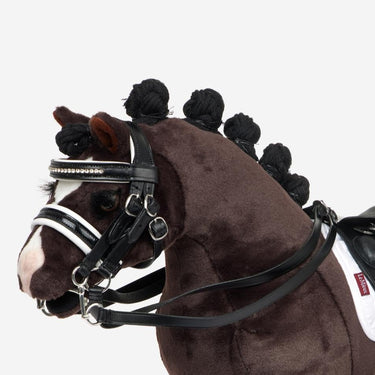 Buy the LeMieux Toy Pony Black Double Bridle | Online for Equine