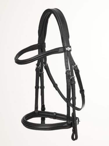 LeMieux Arika Cavesson Bridle Black/Silver