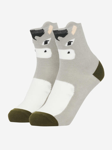 Buy the LeMieux Donkey Mini Character Socks 2 Pack | Online for Equine