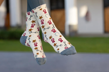 Buy the LeMieux Show Pony Mini Character Socks 2 Pack | Online for Equine