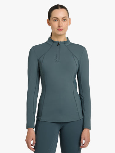 Buy the LeMieux Ladies Petrol Long Sleeve Base Layer | Online for Equine