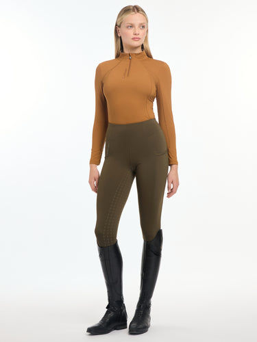 Buy the LeMieux Ladies Ginger Long Sleeve Base Layer | Online for Equine