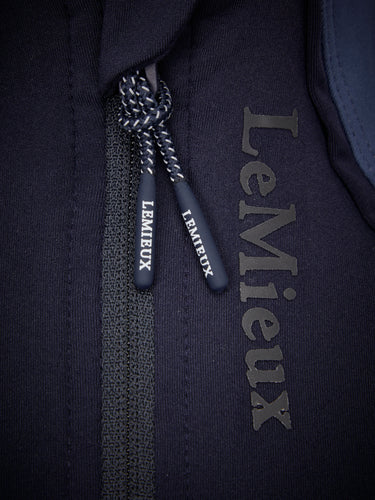 Buy LeMieux Carly Navy Zip Through Fleece| Online for Equine