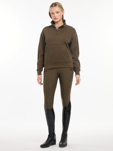 Buy the LeMieux Ladies Alpine Kali Quarter Zip Sweater | Online for Equine