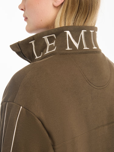 Buy the LeMieux Ladies Alpine Kali Quarter Zip Sweater | Online for Equine